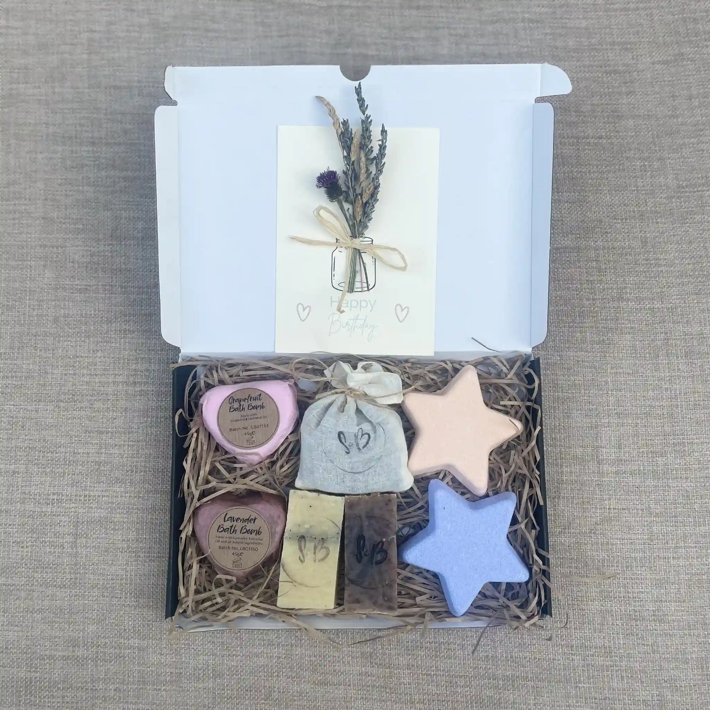 Letterbox hamper for Happy Birthday gift
