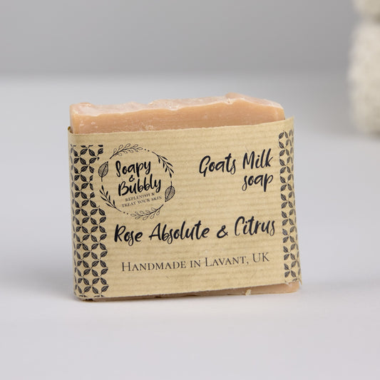 Goats Milk Soap Rose Absolute & Citrus