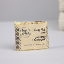 Load image into Gallery viewer, Goats Milk Soap, Rosemary, Cedarwood and Rosehip Powder

